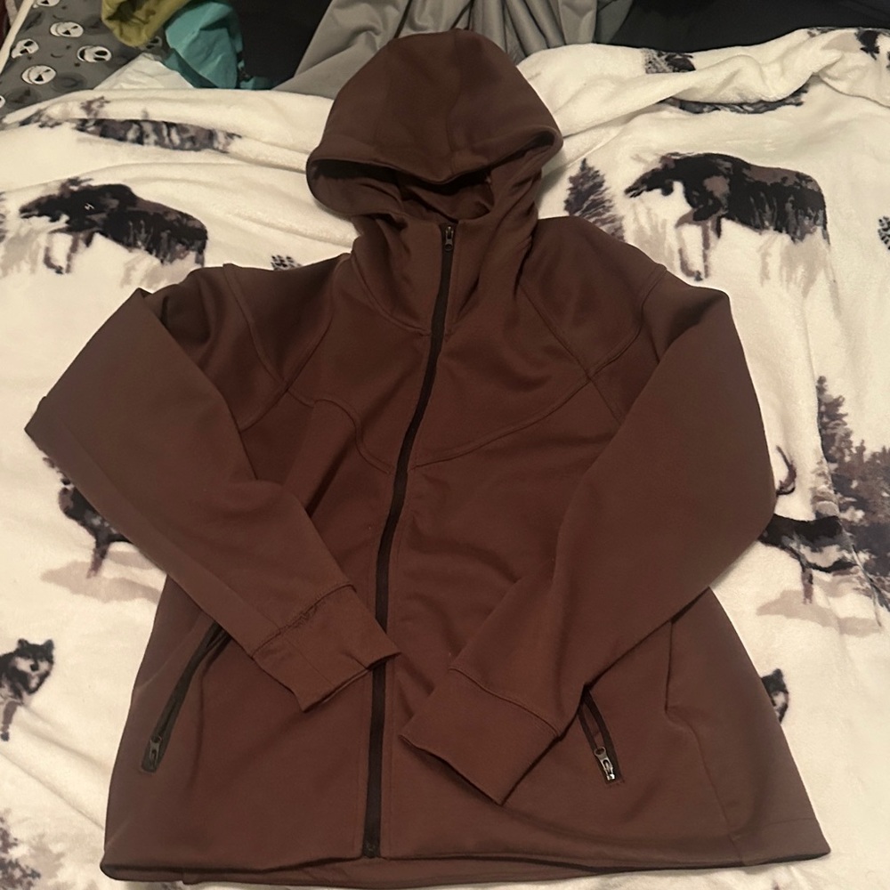 Hind Women's Brown Hooded Jacket